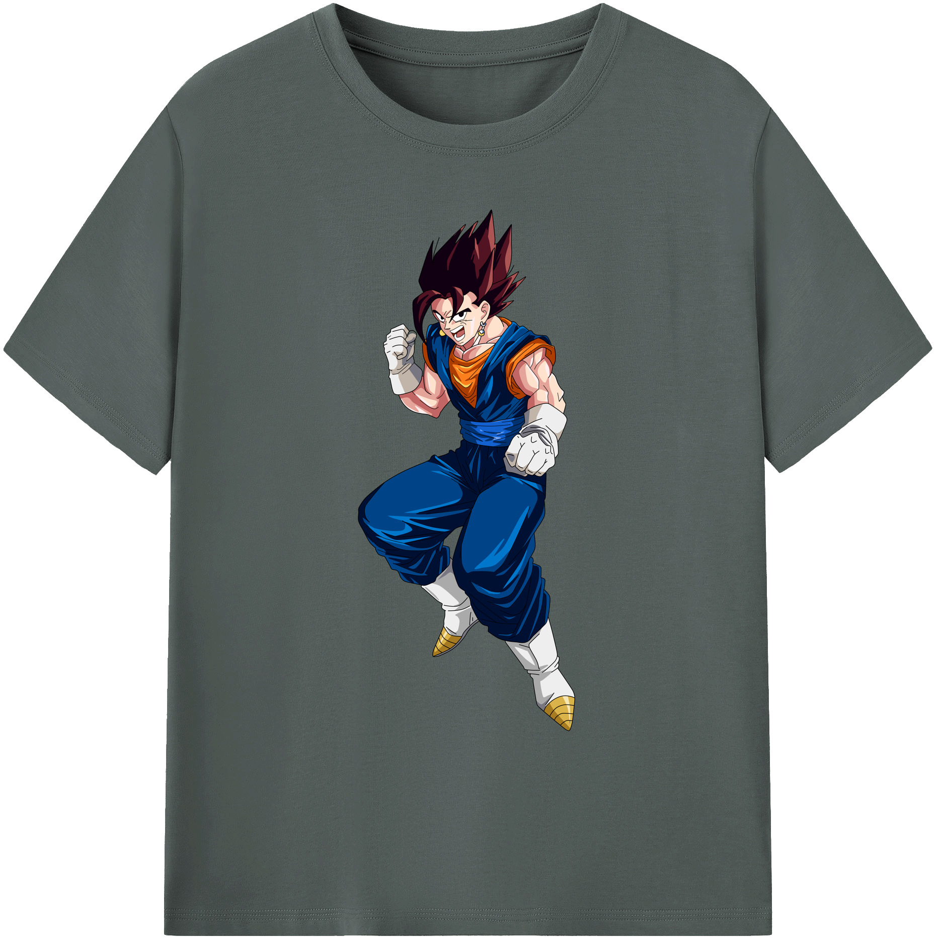 （画像用） ドラゴンボール 孫 悟飯（そんごはん）DRAGON BALL Son Gohan 綿100％ メンズ半袖Tシャツ｜肌触りやわらか＆通気性
